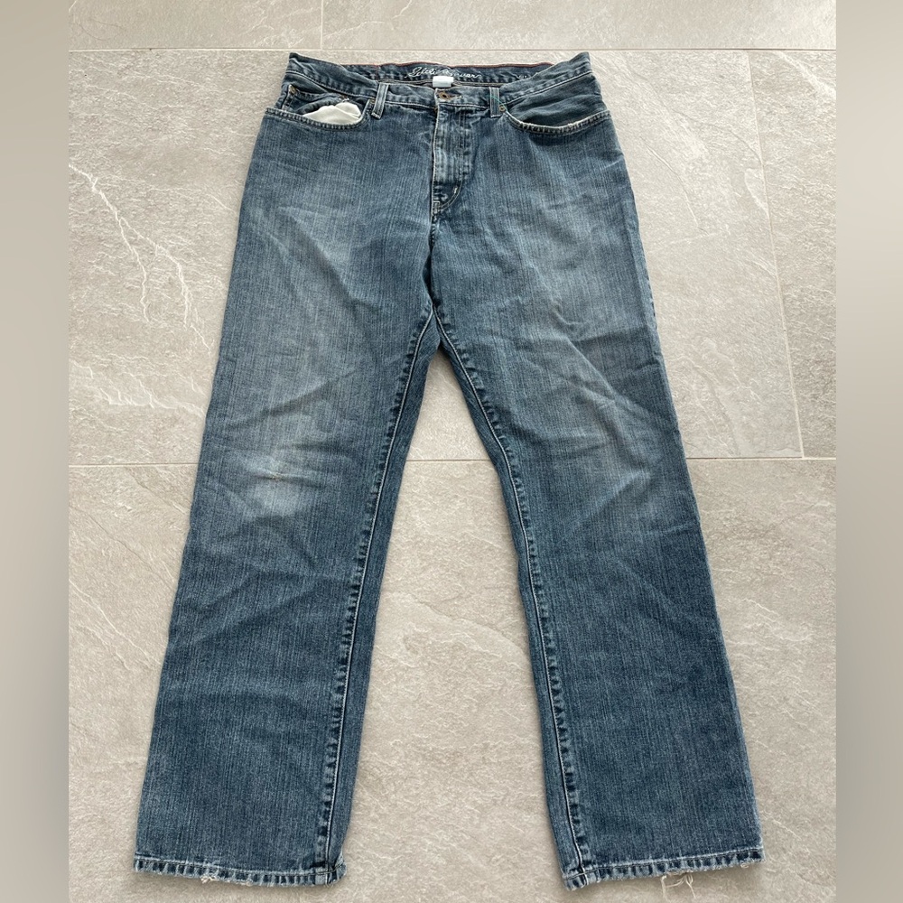 Vintage Eddie Bauer Men's Classic Denim Jeans 34x32